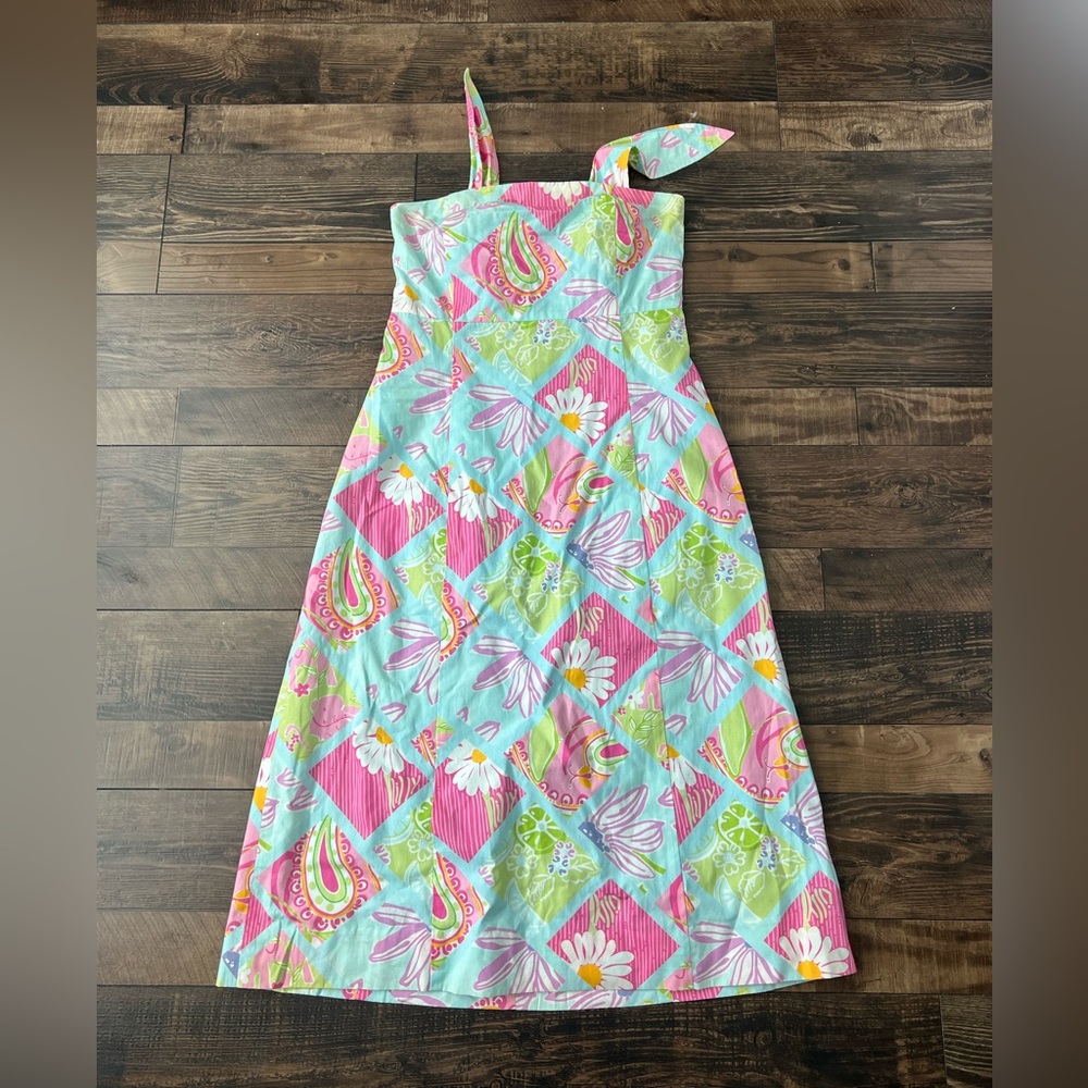Strapless White Label Lilly Pulitzer Dress